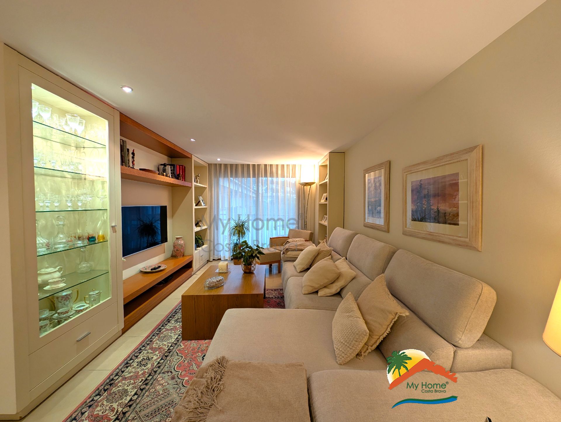 Sala d'estar de Dúplex en venda en Lloret de Mar amb Aire condicionat, Calefacció i Terrassa