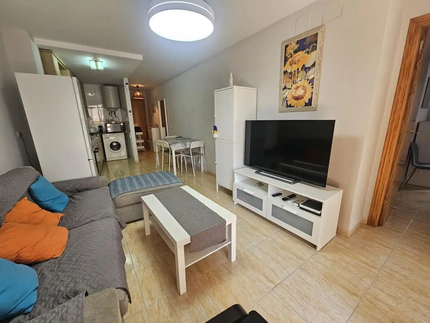 Sala d'estar de Pis en venda en Moncofa amb Aire condicionat, Calefacció i Terrassa