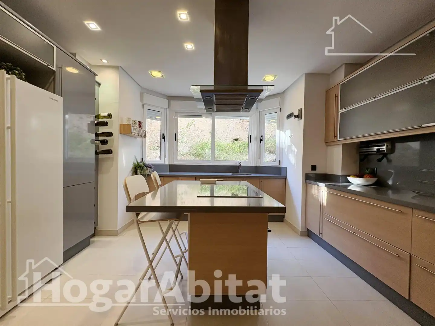 Küche von Haus oder Chalet zum Verkauf in Cullera mit Klimaanlage, Terrasse und Abstellraum