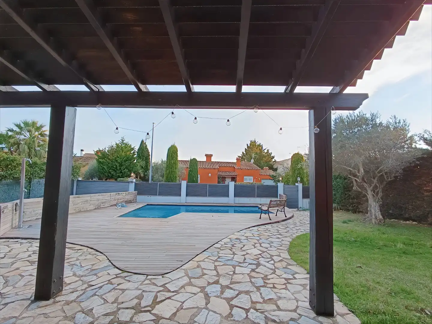 Swimming pool of Houses for sale in Torroella de Fluvià  with Air Conditioner, Heating and Private garden