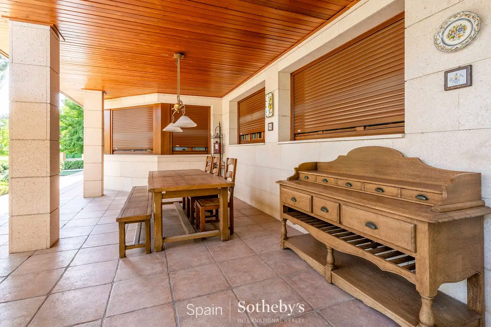 Comedor de Casa o chalet en venta en Madrid con Aire acondicionado, Calefacción y Jardín privado