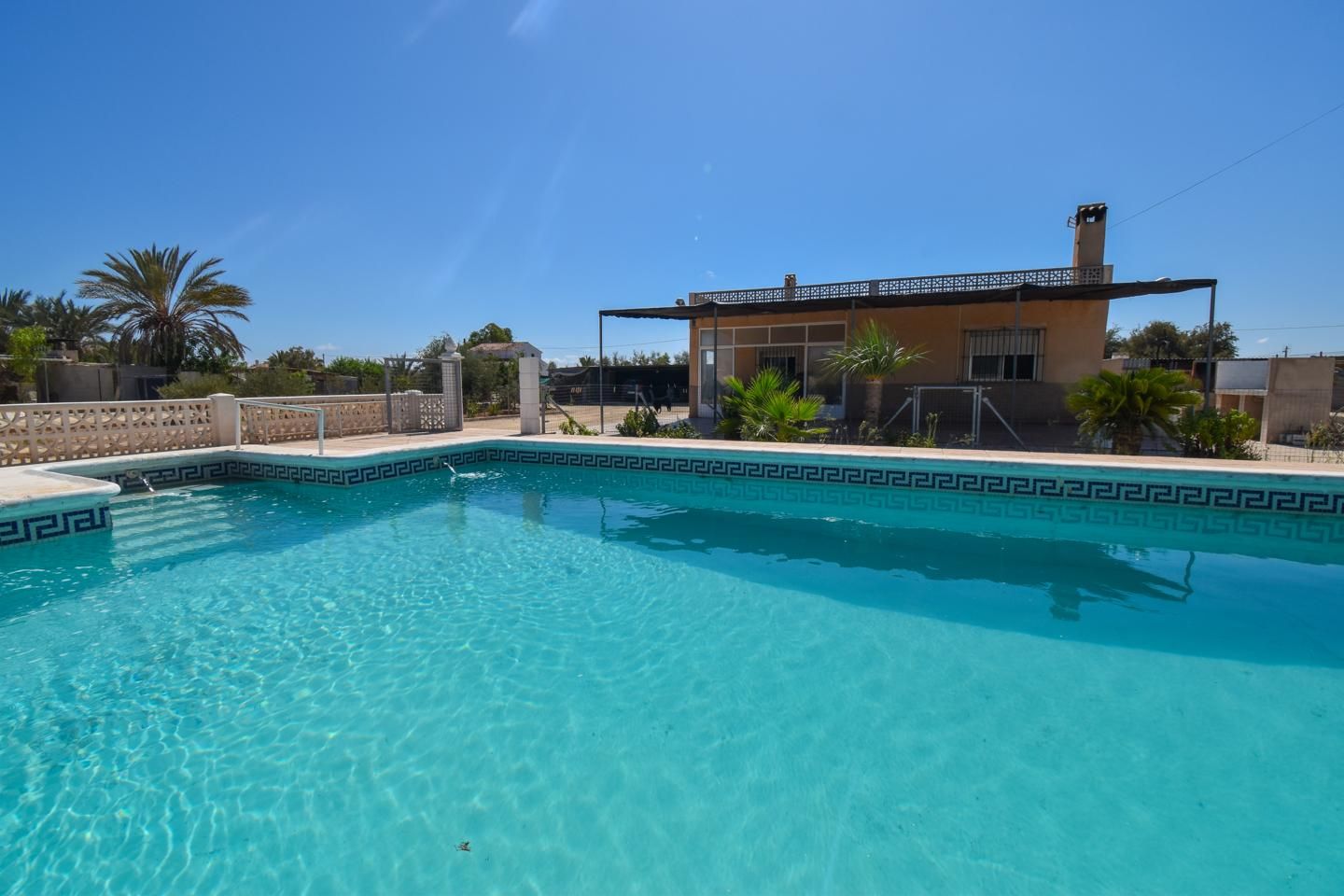 Piscina de Finca rústica en venda en Elche / Elx amb Jardí privat, Terrassa i Piscina