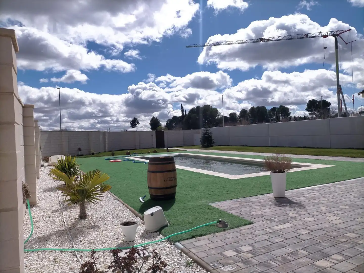 Piscina de Casa o xalet en venda en Albacete amb Aire condicionat, Calefacció i Jardí privat