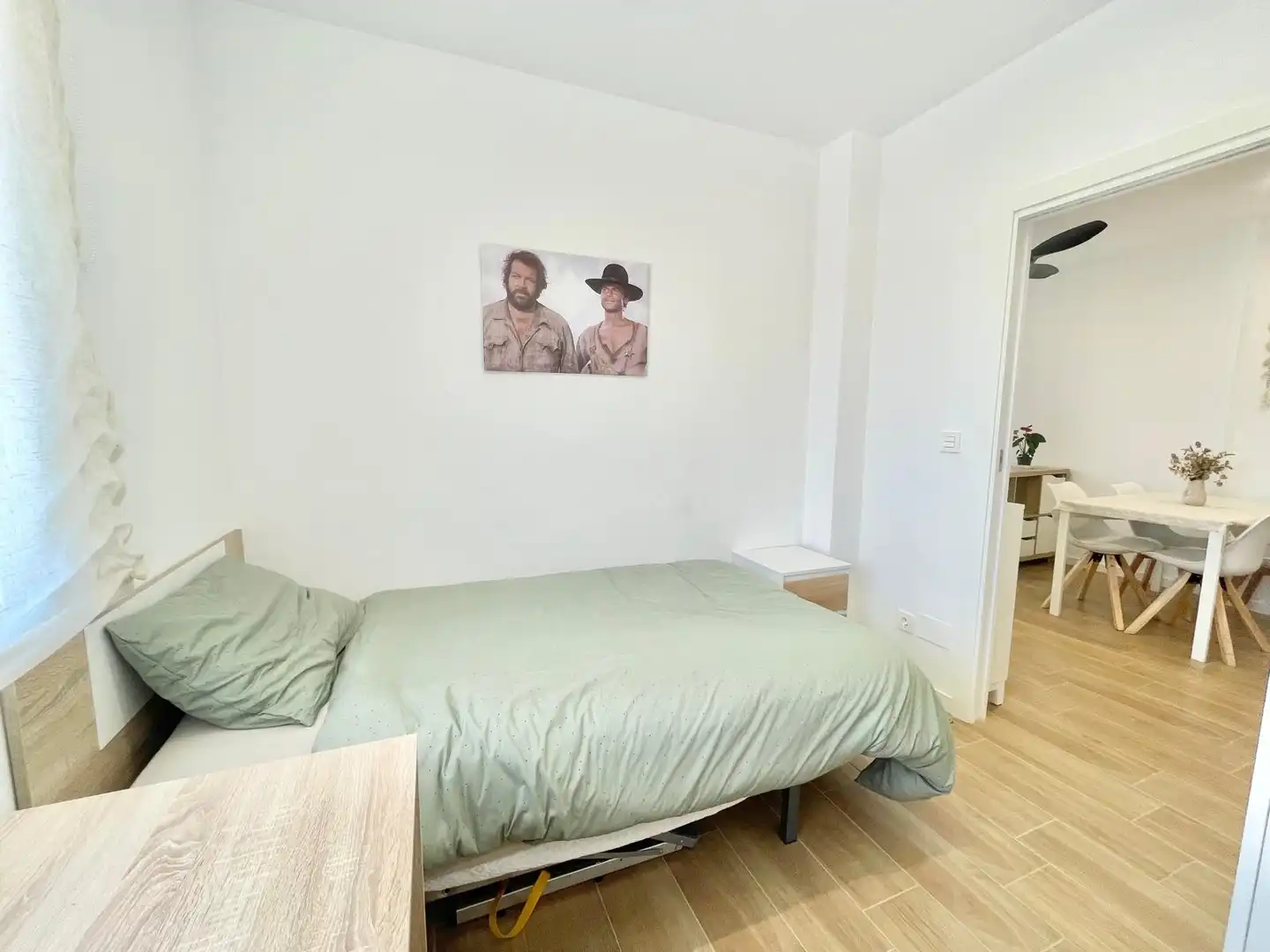 Dormitori de Casa o xalet de lloguer en San Javier amb Aire condicionat, Moblat i Rentadora