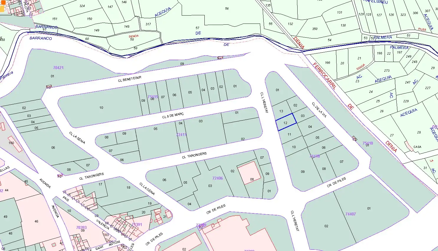 Terreno industrial en venta en L'Alqueria de la Comtessa