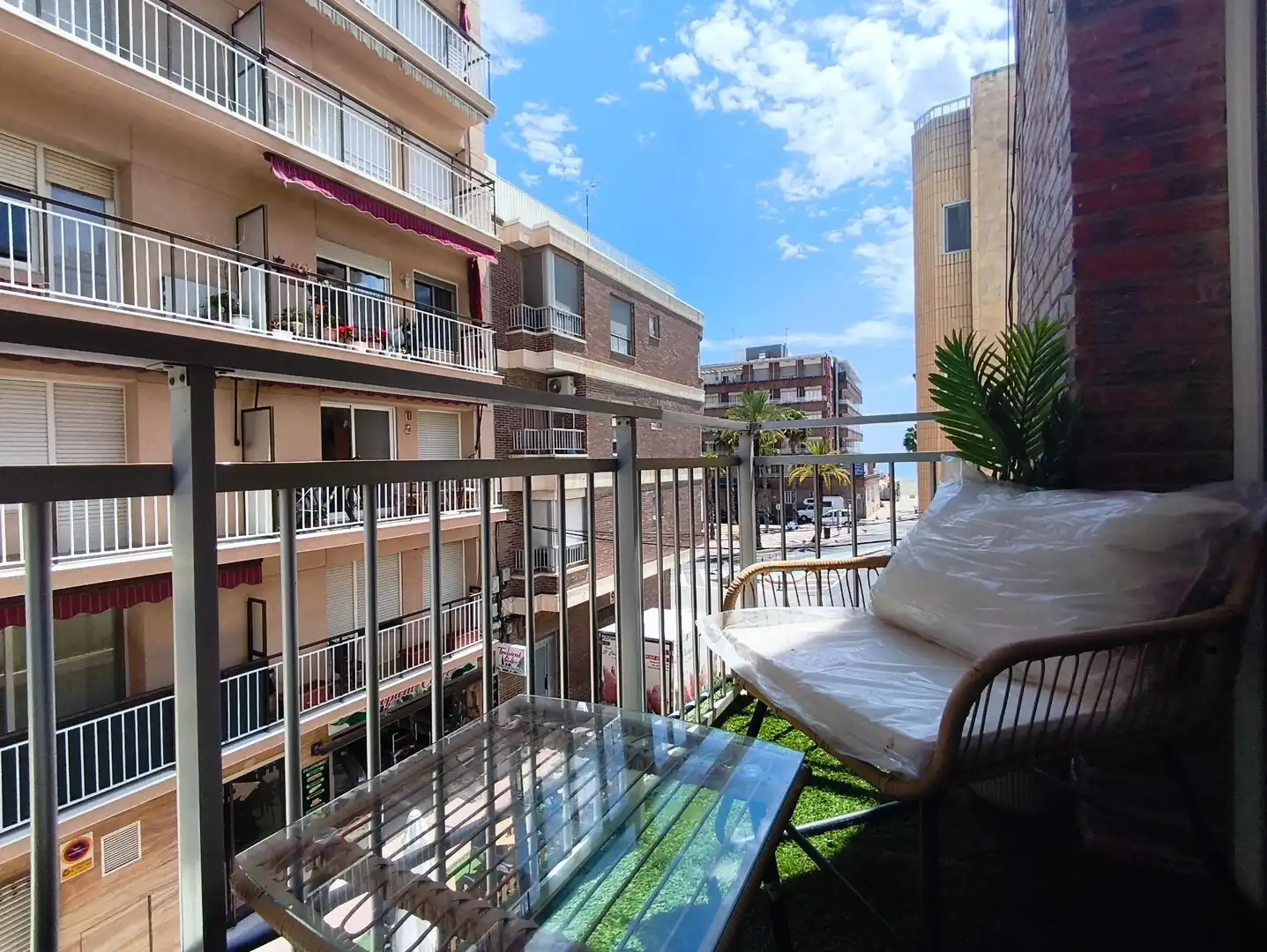 Terrassa de Apartament en venda en Santa Pola amb Aire condicionat, Calefacció i Moblat