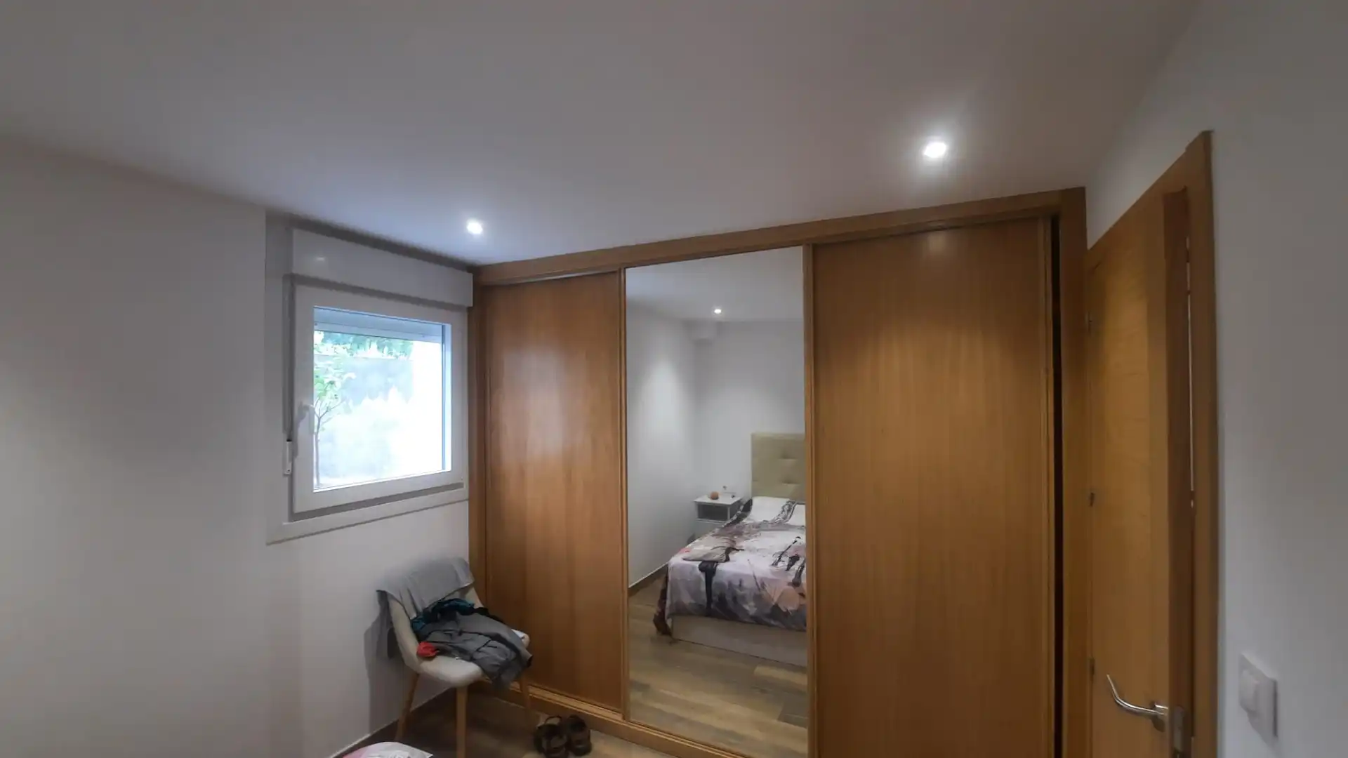 Bedroom of Flat for rent in Vigo   with Heating, Parquet flooring and Terrace