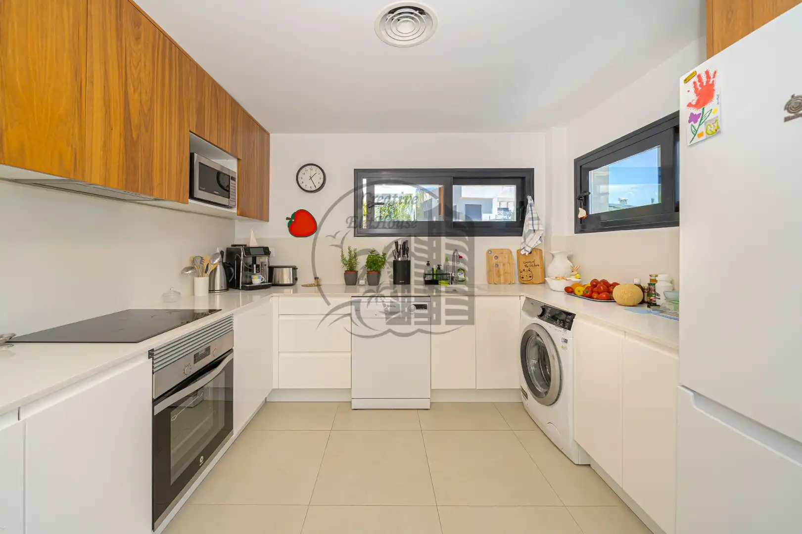 Cocina de Casa o chalet en venta en La Nucia con Jardín privado y Piscina