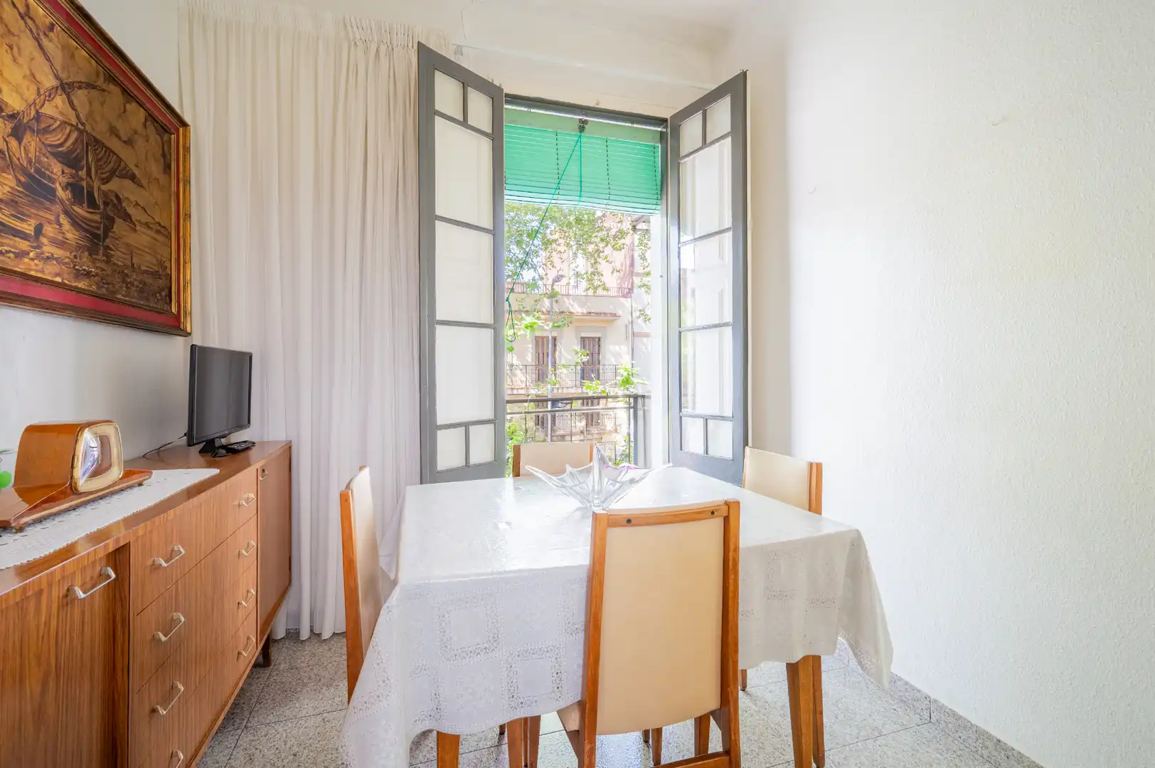 Dining room of Houses for sale in Barcelona