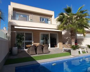 Exterior view of Country house for sale in San Pedro del Pinatar  with Air Conditioner and Swimming Pool
