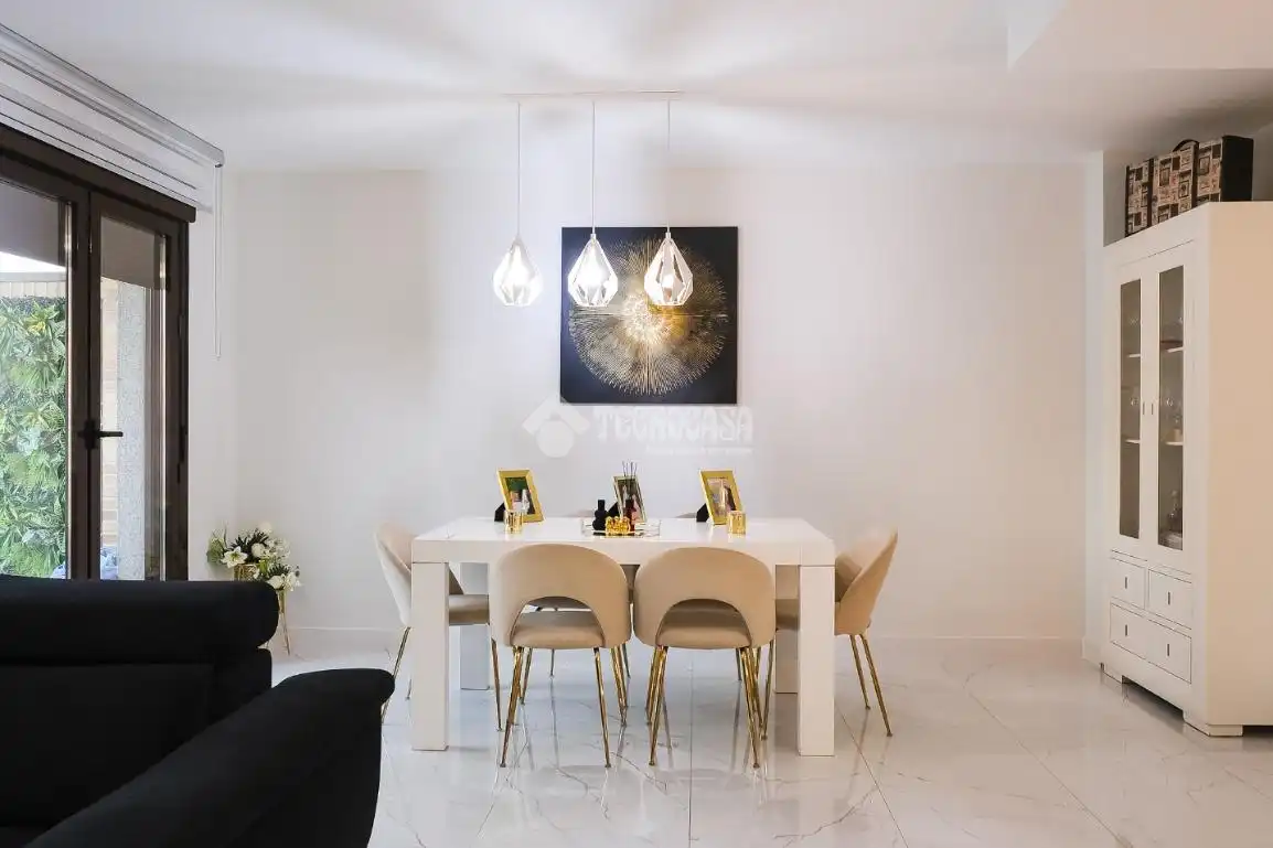 Dining room of Detached homes for sale in Arroyomolinos (Madrid)  with Air Conditioner, Heating and Private garden