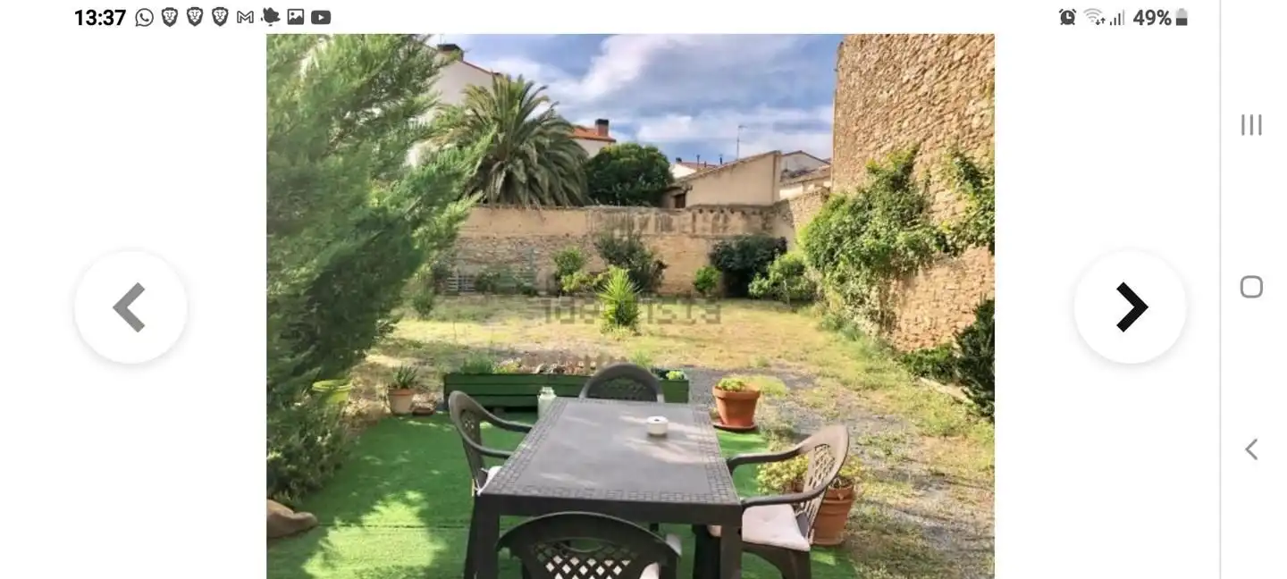 Garden of Houses for sale in Arguedas  with Air Conditioner, Private garden and Parquet flooring