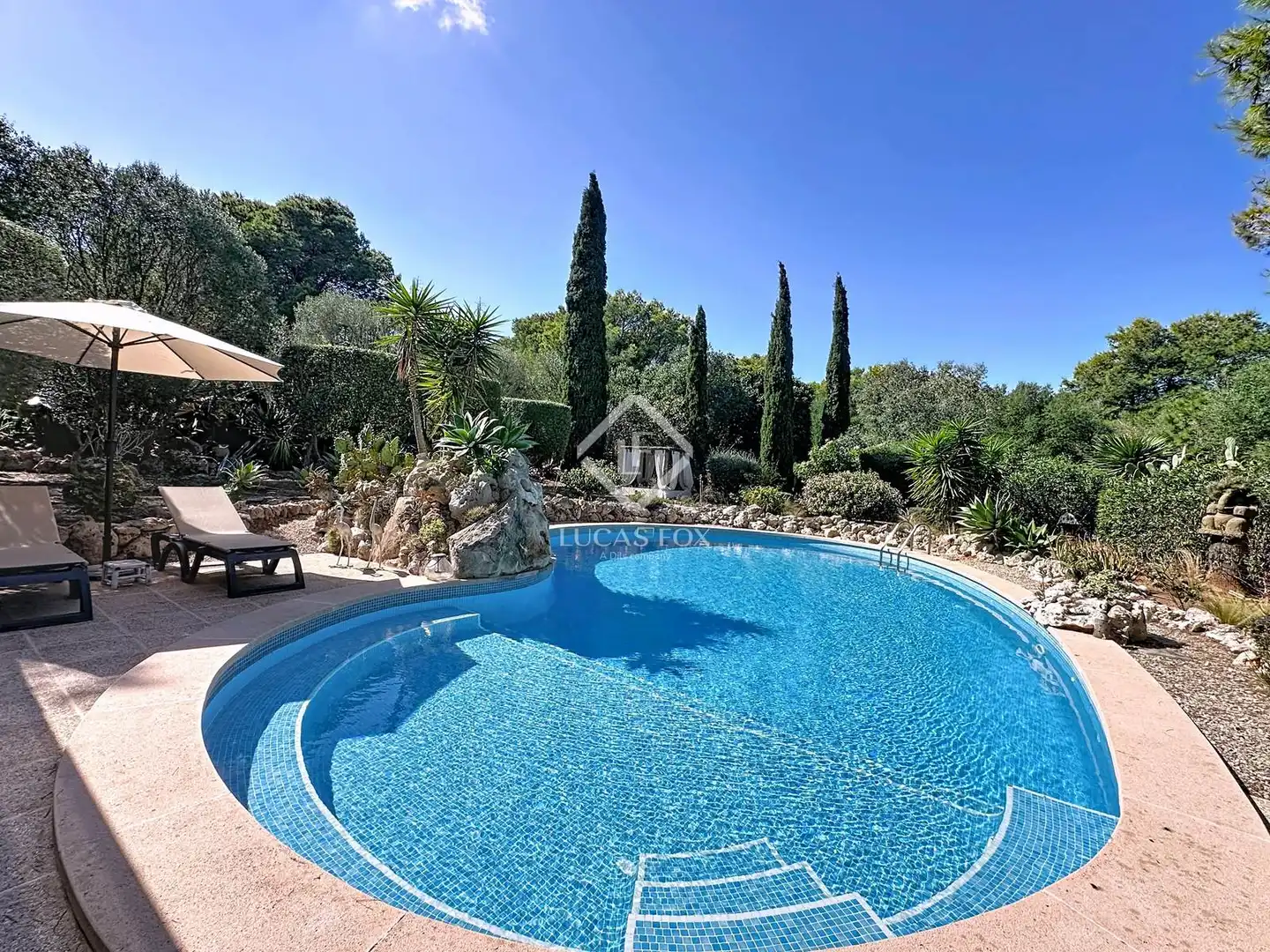 Piscina de Finca rústica en venda en Sant Lluís amb Aire condicionat, Calefacció i Jardí privat