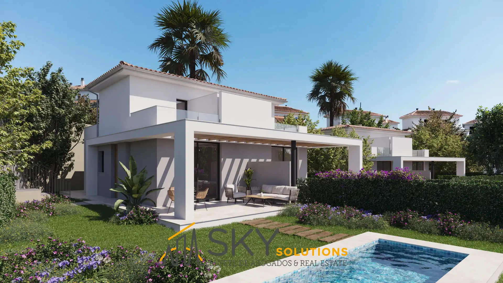Exterior view of Detached homes for sale in Manacor  with Air Conditioner, Heating and Private garden
