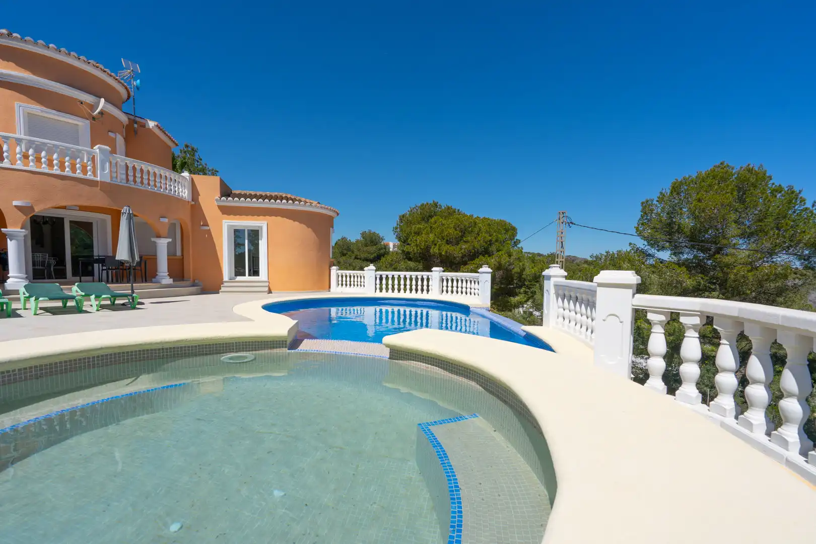 Piscina de Casa o xalet en venda en Jávea / Xàbia amb Terrassa i Piscina