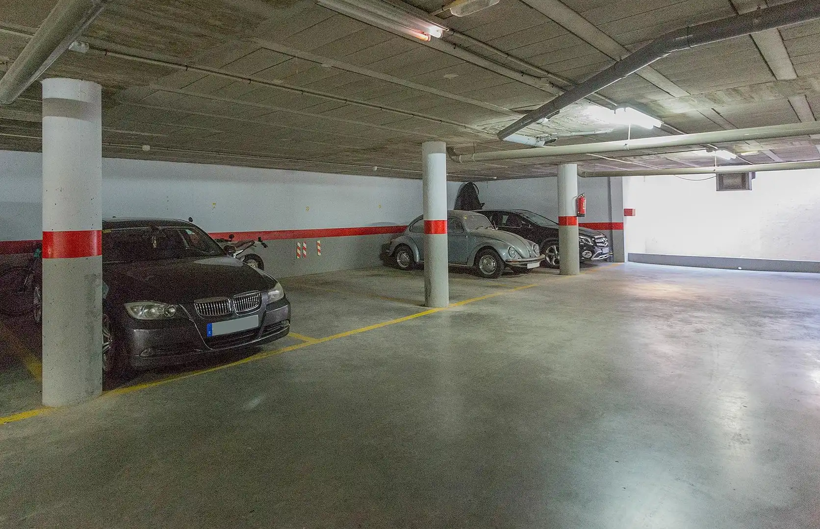 Parking of Flat for sale in El Puerto de Santa María  with Air Conditioner and Balcony