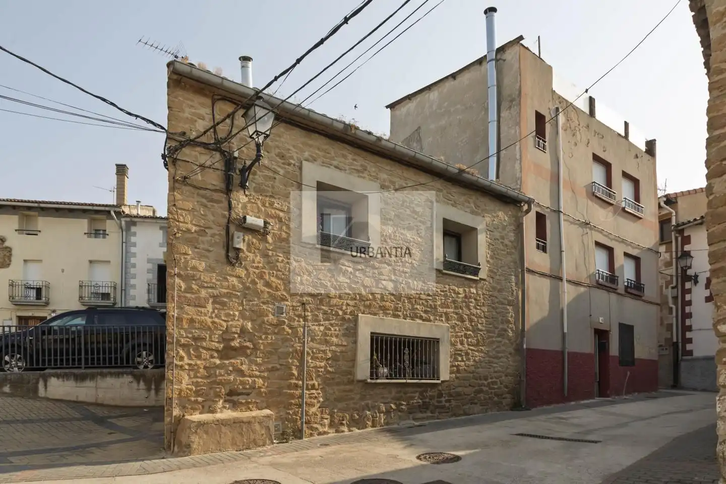 Vista exterior de Finca rústica en venta en Larraga con Calefacción