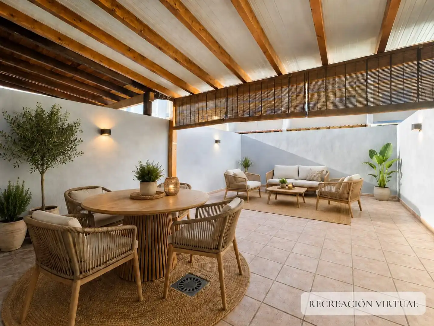Terraza de Casa adosada en venta en Bellreguard con Aire acondicionado, Calefacción y Terraza