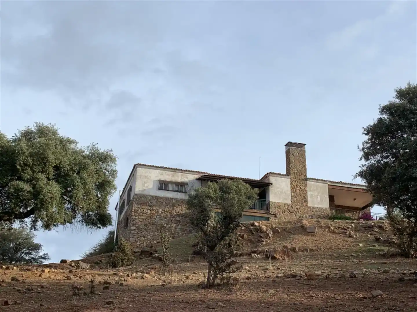 Exterior view of Country homes for sale in Garbayuela  with Private garden, Storage room and Swimming Pool