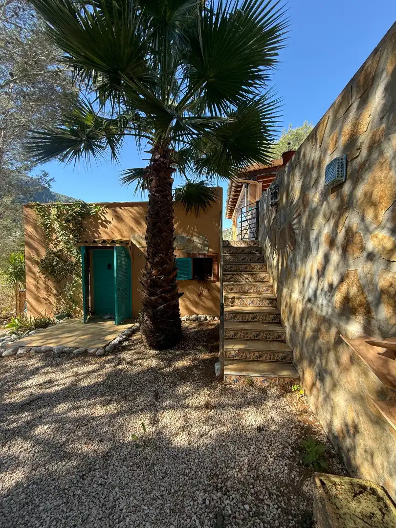 Exterior view of Country homes for sale in Castell de Castells  with Air Conditioner, Heating and Private garden