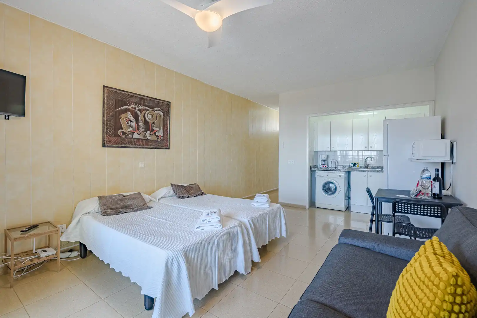 Schlafzimmer von Wohnung zum Verkauf in Adeje mit Terrasse, Möbliert und Ofen