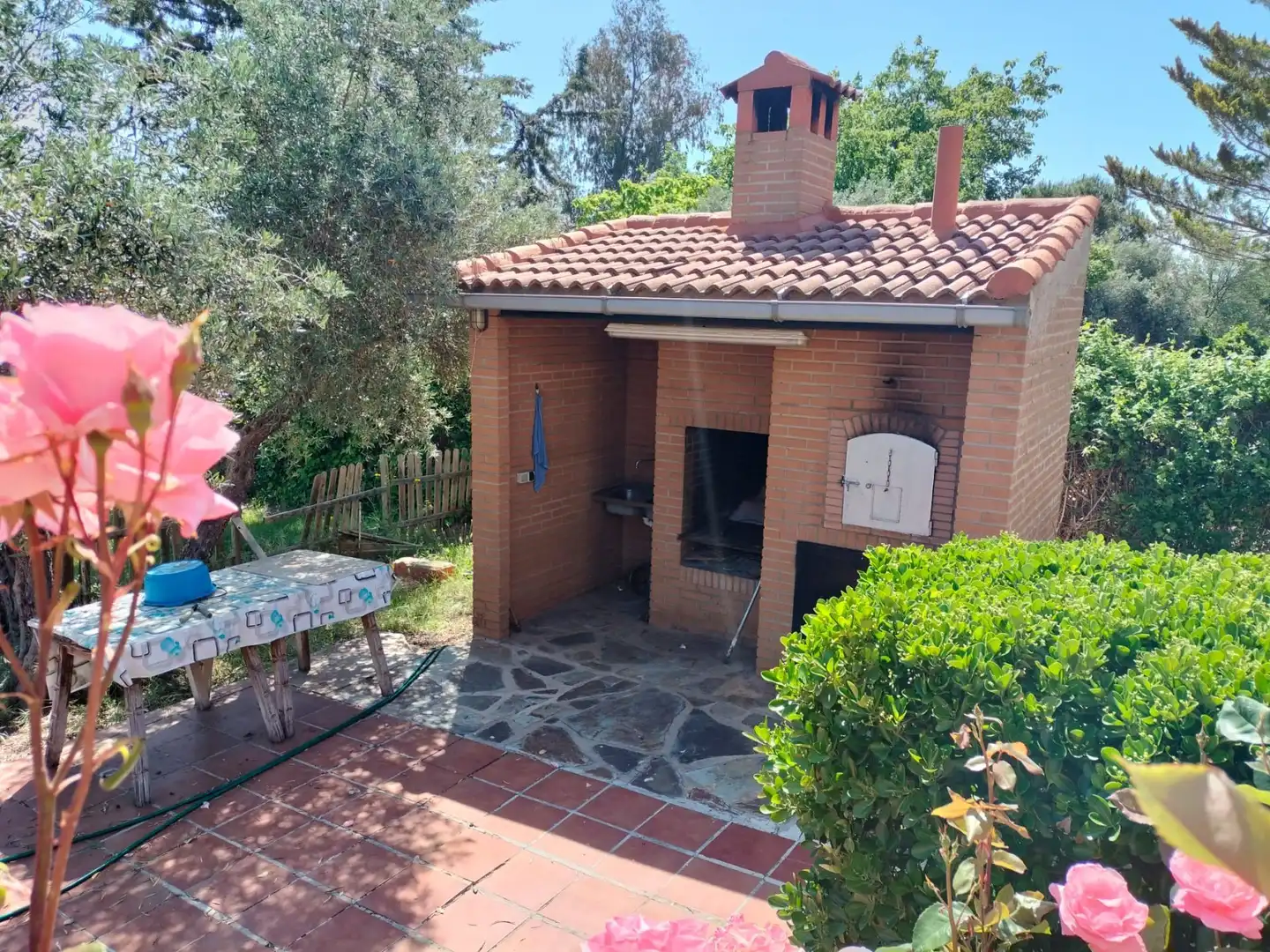 Jardín de Casa o chalet en venta en Almodóvar del Campo con Aire acondicionado, Calefacción y Terraza