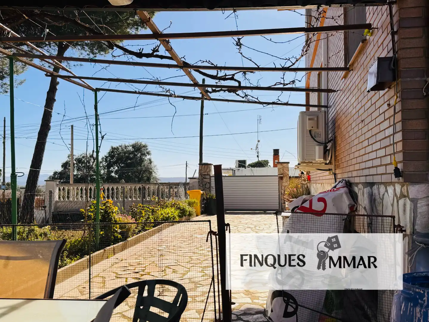 Terraza de Casa o chalet en venta en Sils con Aire acondicionado, Calefacción y Jardín privado