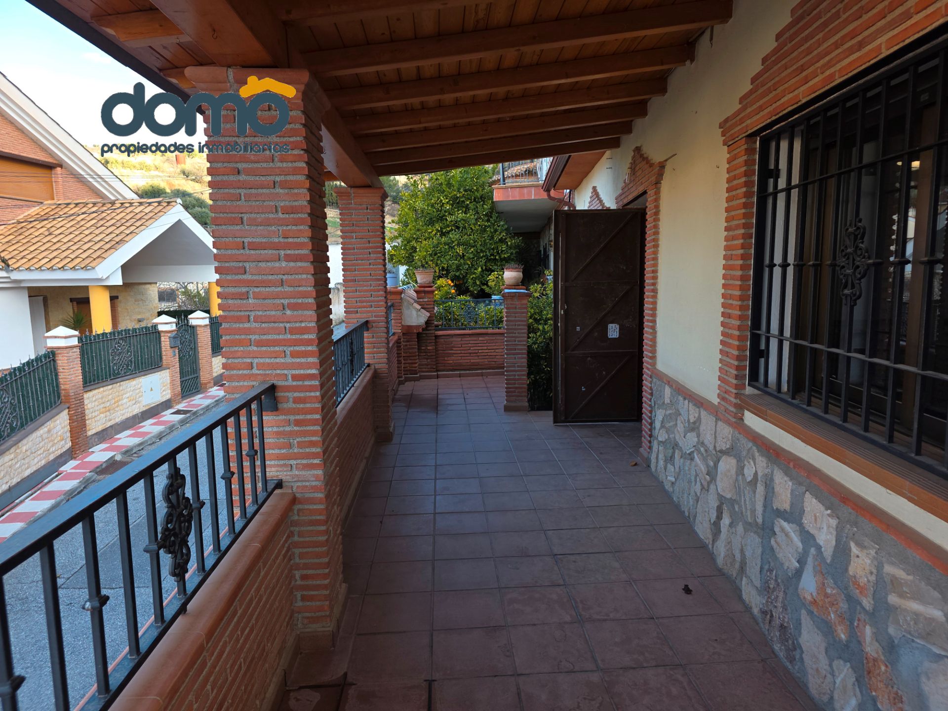 Exterior view of Single-family semi-detached for sale in Alfacar  with Terrace