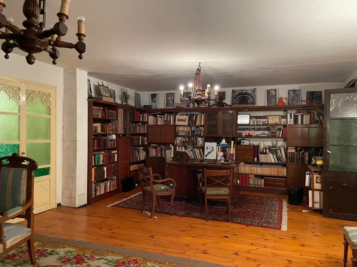 Sala de estar de Casa adosada en venta en Uncastillo con Terraza, Trastero y Amueblado