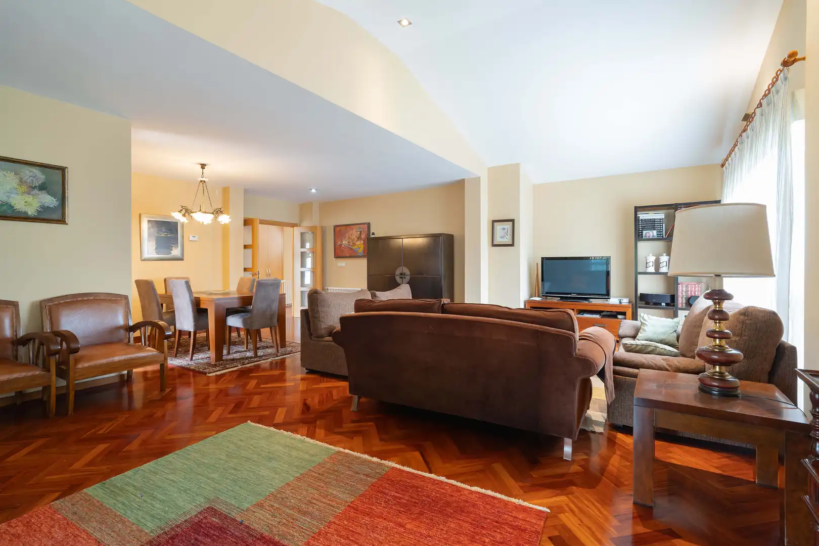 Sala de estar de Casa o chalet en venta en Sada (A Coruña) con Calefacción, Jardín privado y Piscina