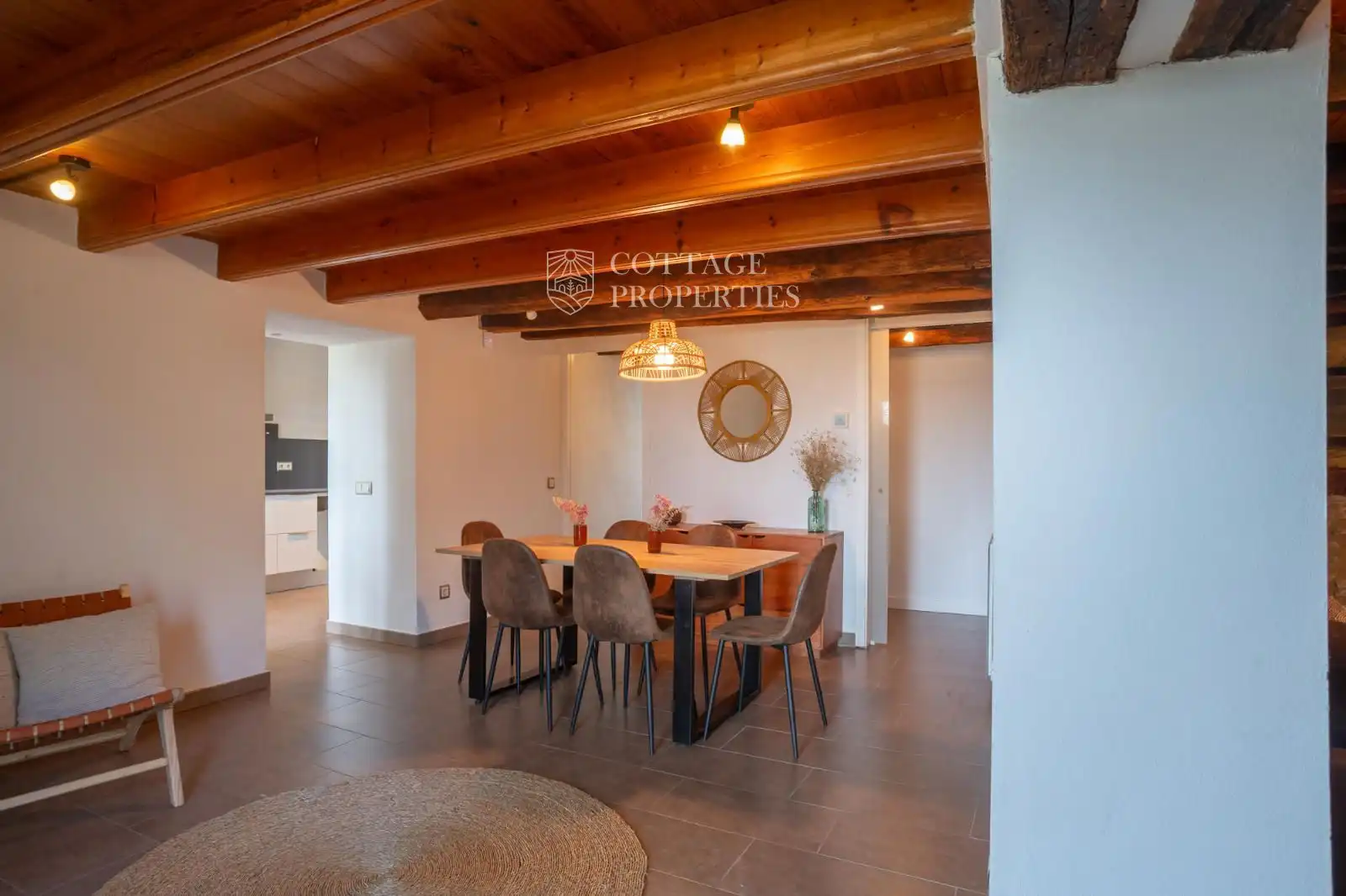 Comedor de Finca rústica en venta en Vilademuls con Aire acondicionado, Calefacción y Piscina