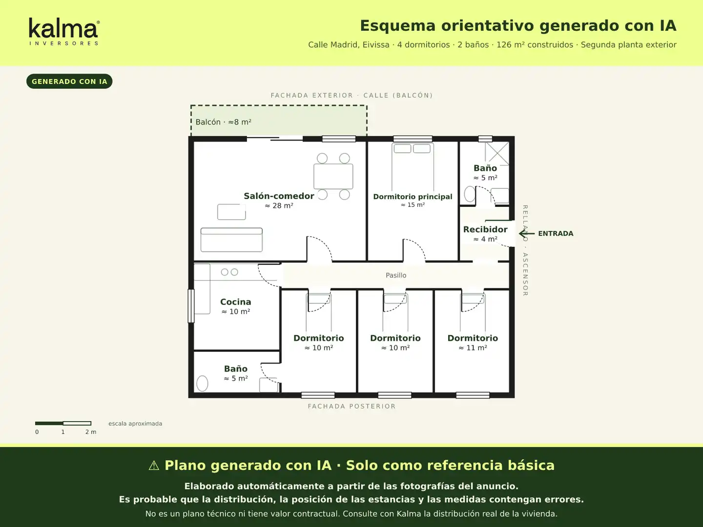 Piso con terraza en venta en S'Eixample - Can Misses, imagen 2