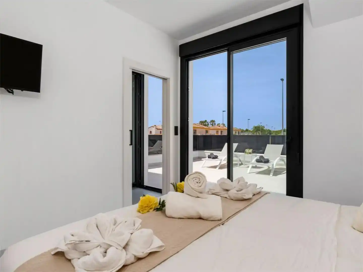 Terraza de Casa o chalet en venta en San Javier con Aire acondicionado, Piscina y Balcón