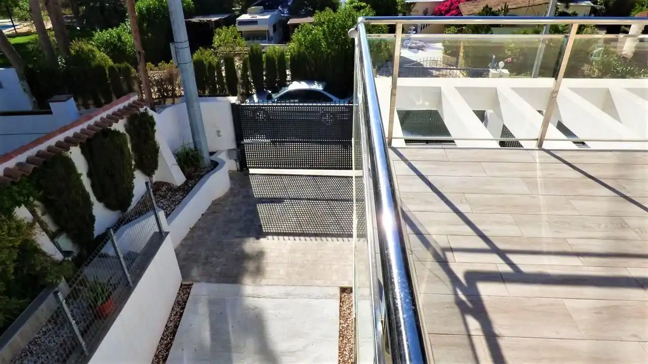 Terraza de Casa o chalet en venta en La Nucia con Aire acondicionado, Terraza y Piscina