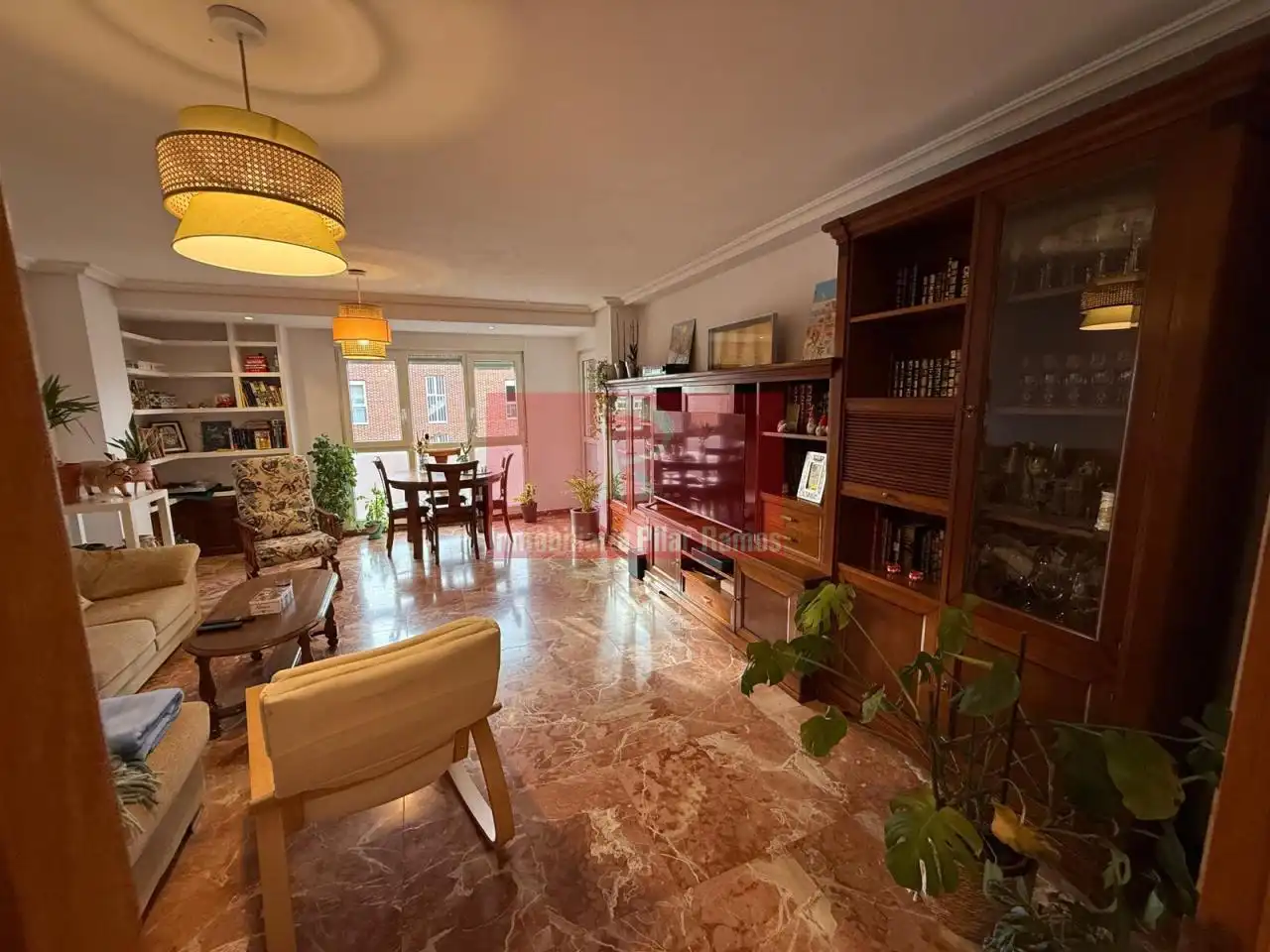 Sala de estar de Piso en venta en San Andrés del Rabanedo con Calefacción, Parquet y Terraza