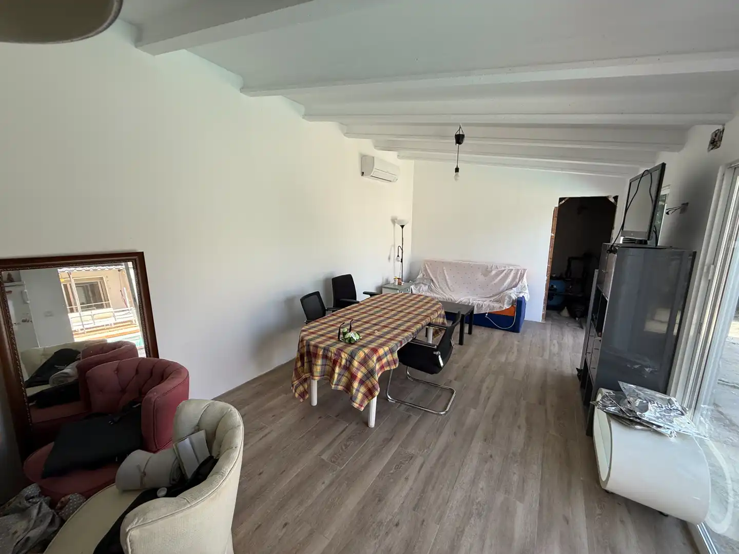 Esszimmer von Haus oder Chalet zum Verkauf in Bigues i Riells del Fai mit Klimaanlage, Privatgarten und Schwimmbad