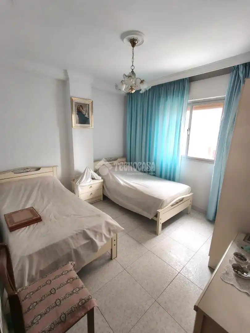 Bedroom of Flat for sale in Málaga