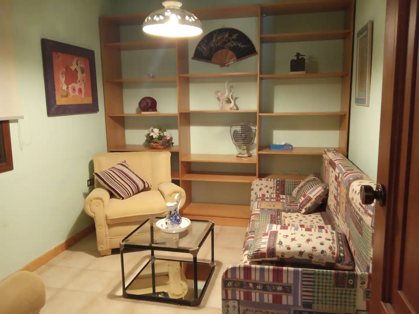 Sala de estar de Piso en venta en Ribadavia con Calefacción, Amueblado y Balcón