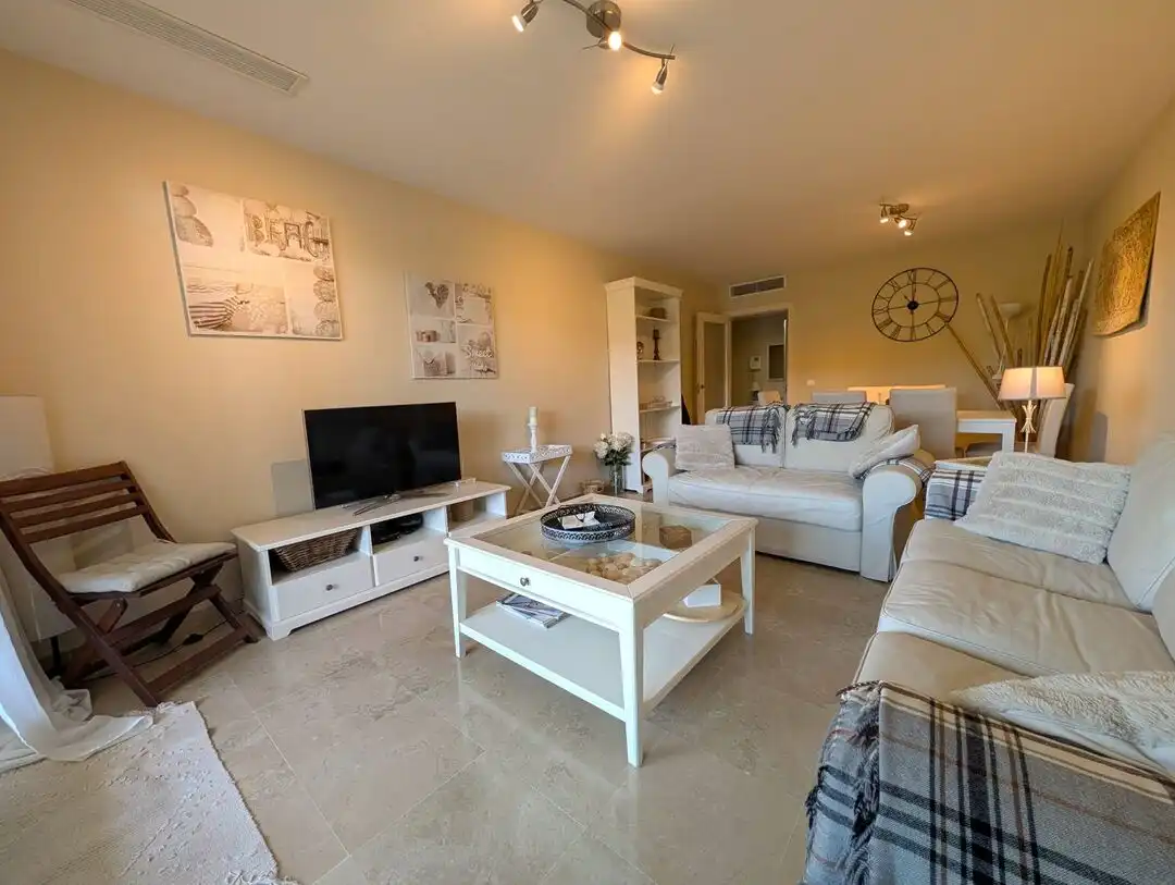 Living room of Apartments for sale in La Alcaidesa  with Air Conditioner, Heating and Terrace