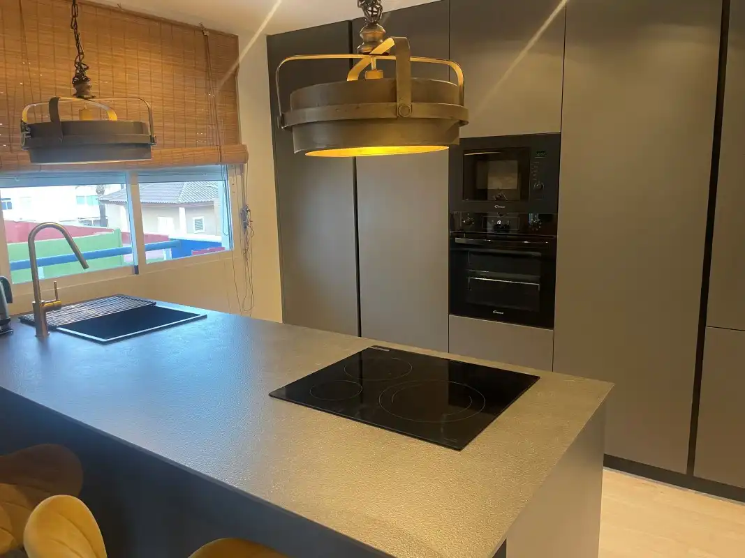 Cocina de Ático en venta en Daimús con Aire acondicionado, Jardín privado y Terraza