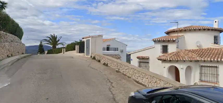 Vista exterior de Casa o chalet en venta en Pego con Jardín privado y Piscina