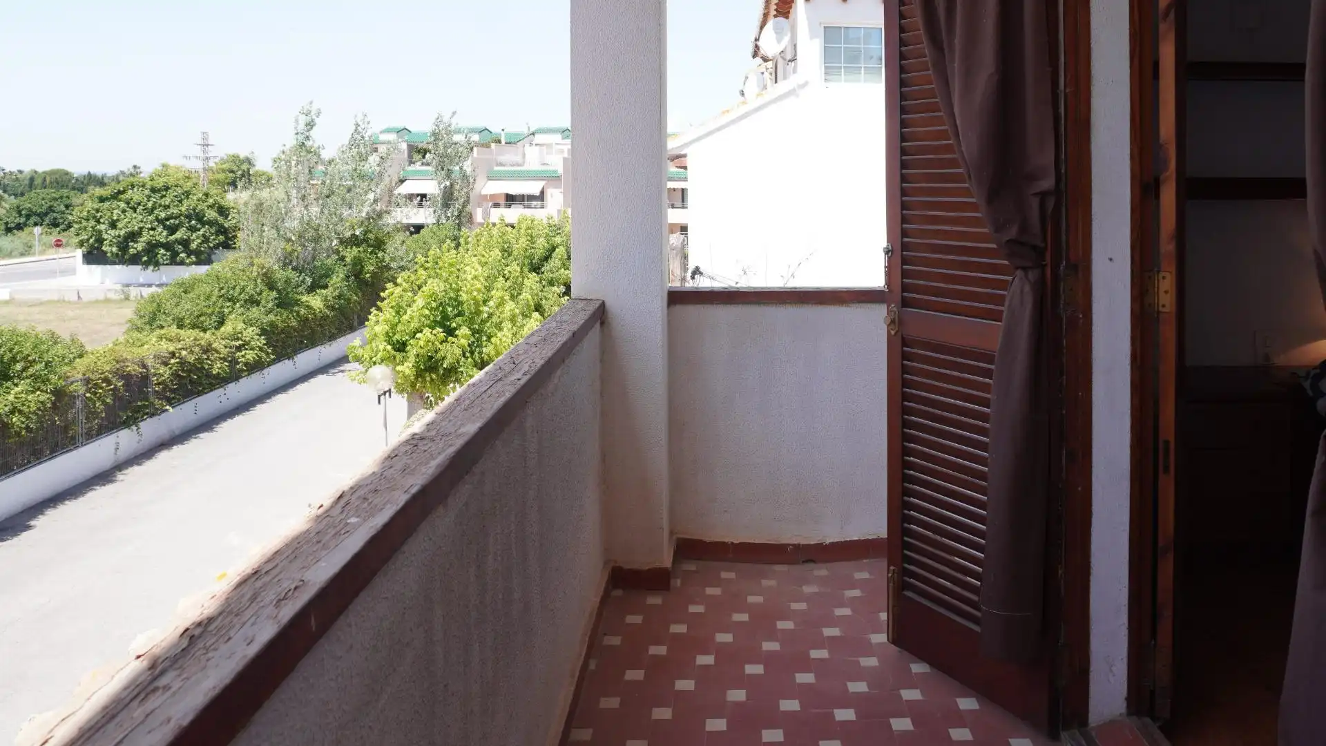 Terrasse von Dachboden zum Verkauf in El Puig de Santa Maria mit Privatgarten, Terrasse und Balkon