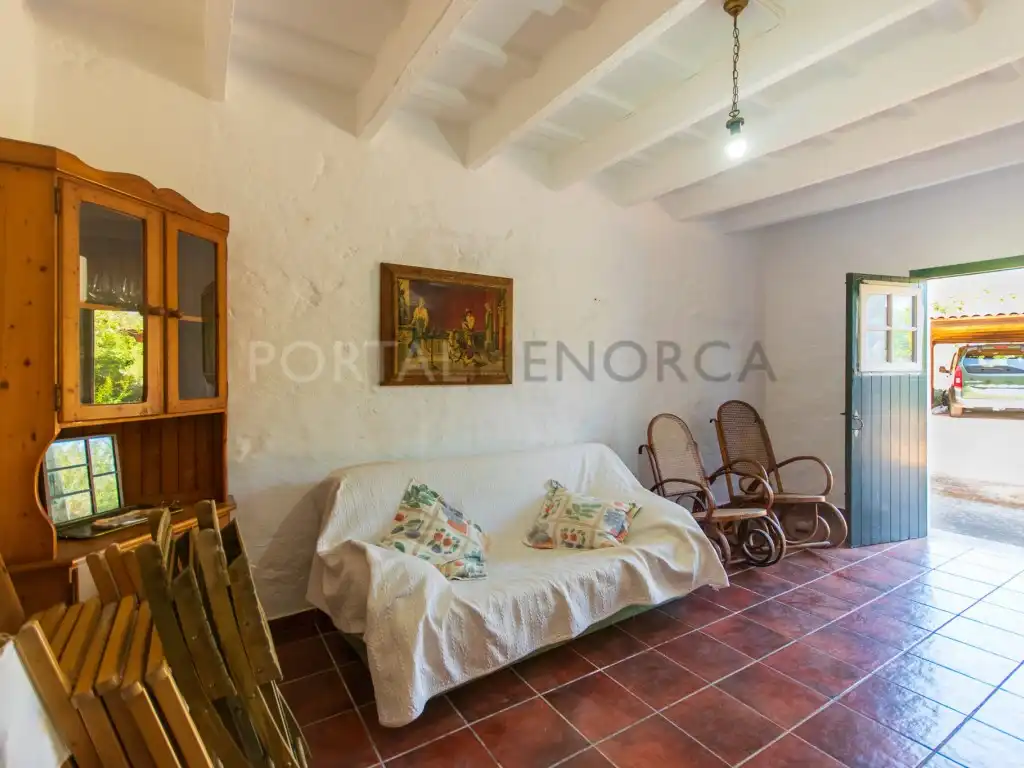 Casa rústica amb piscina en venda a Ferreries poble, imagen 33