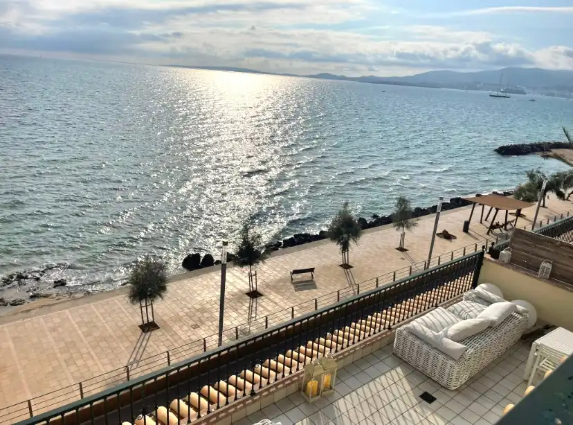 Terrace of Attic for rent in  Palma de Mallorca  with Air Conditioner, Heating and Private garden
