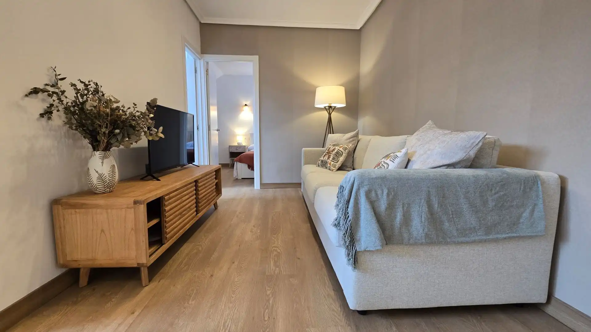 Sala de estar de Piso en venta en Llanes con Calefacción y Amueblado