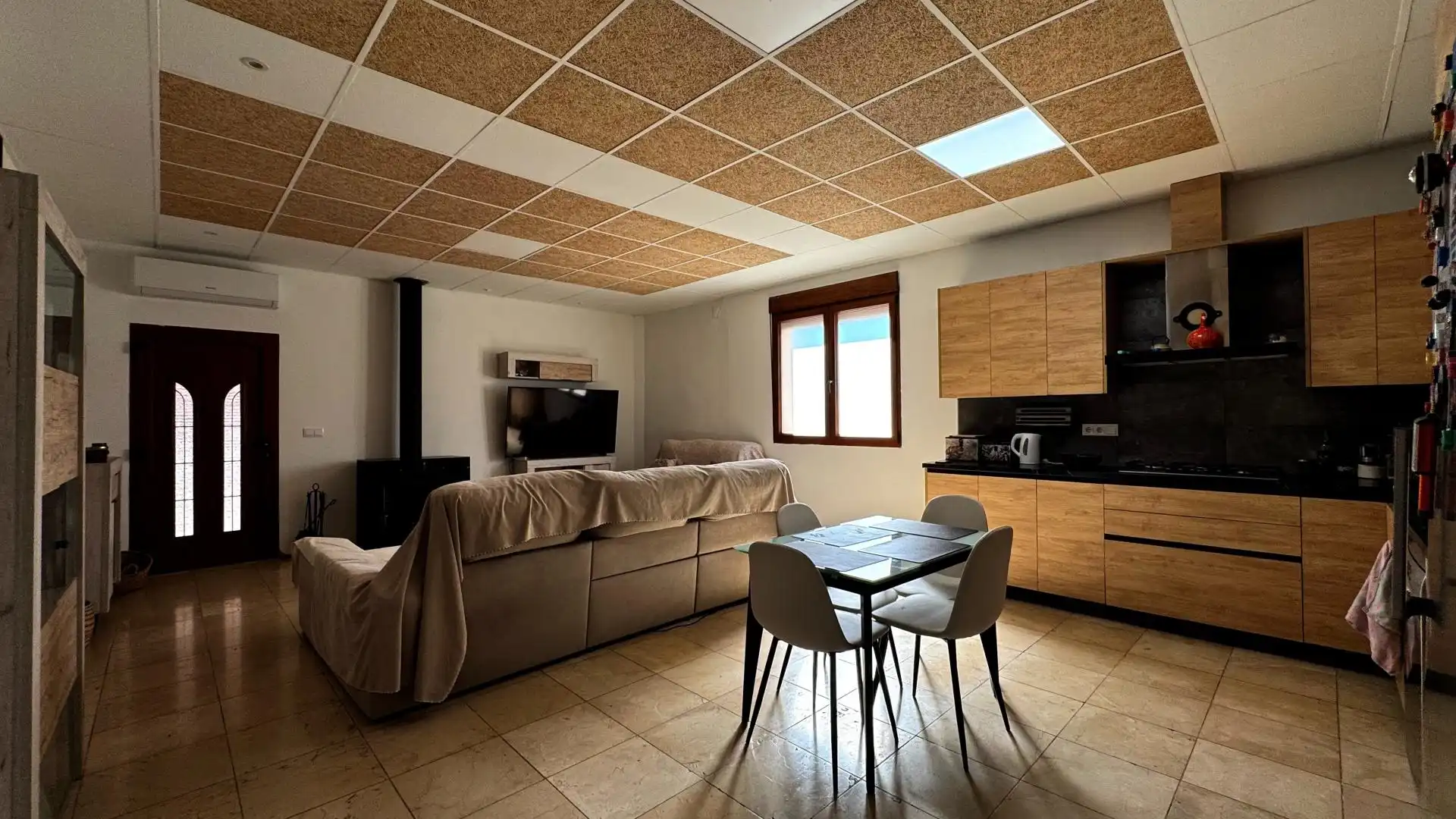 Sala de estar de Casa adosada en venta en El Pinós / Pinoso