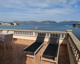 Terrace of Flat to rent in Alcúdia  with Terrace and Balcony