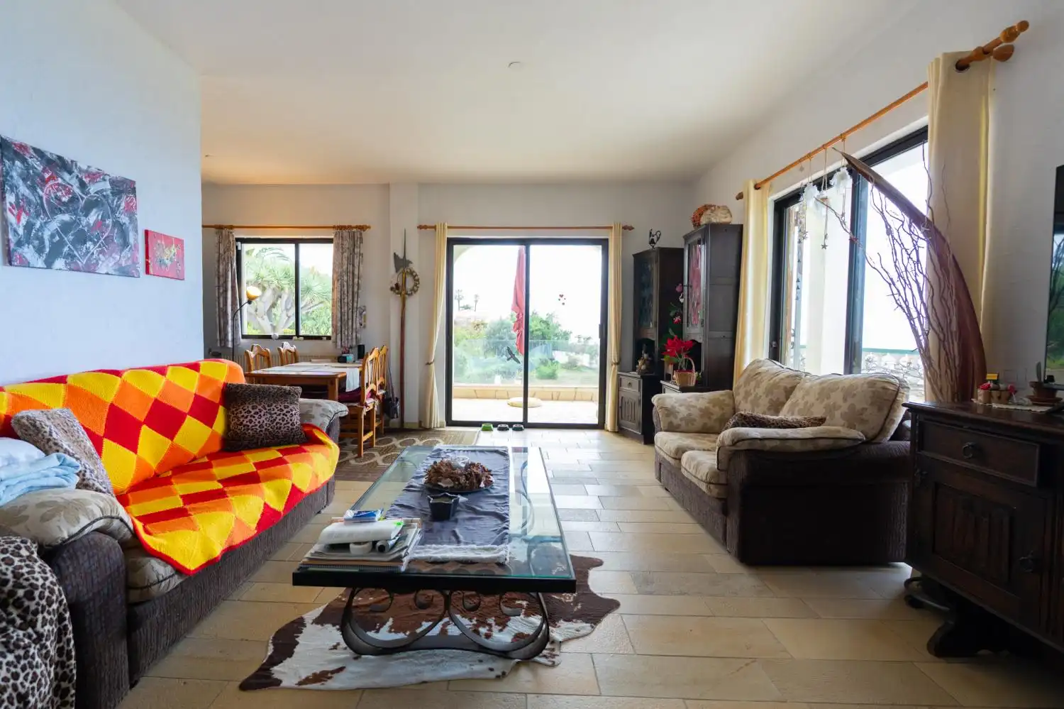 Sala d'estar de Casa o xalet en venda en Santa Úrsula amb Traster