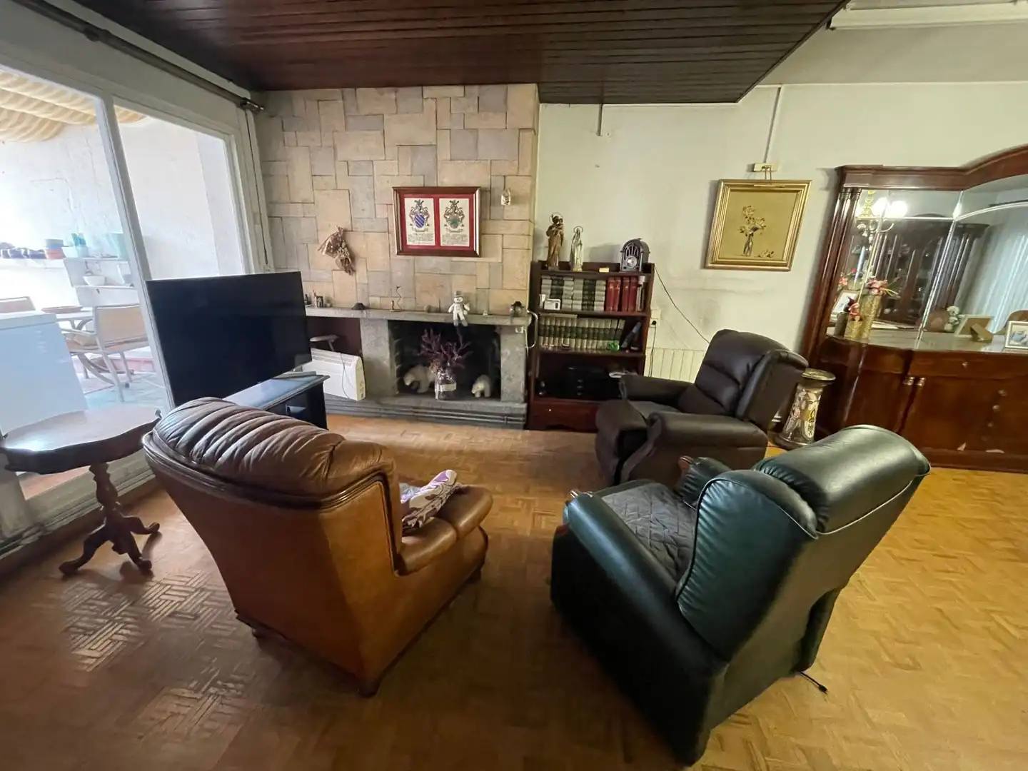 Sala d'estar de Casa o xalet en venda en Tordera amb Aire condicionat, Calefacció i Terrassa