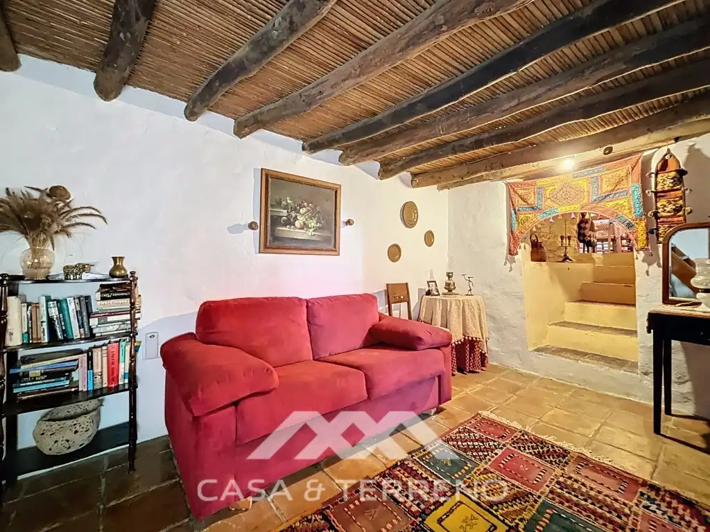 Sala d'estar de Casa o xalet en venda en Comares amb Aire condicionat, Jardí privat i Terrassa